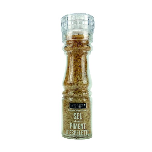French Espelette Chili Salt grinder